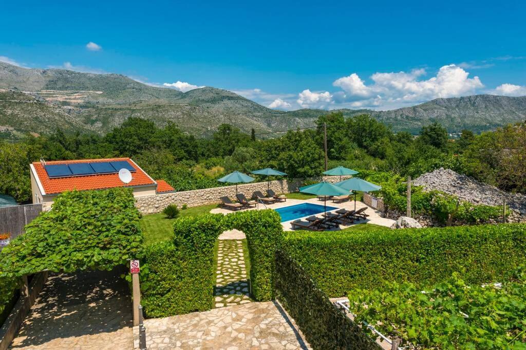 Vila Vergatum-Privacy,Gym,Billiards,Table Tennis Donji Brgat Dış mekan fotoğraf